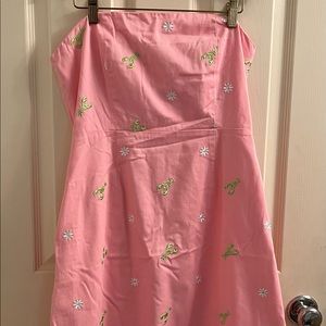 Vintage Lilly Pulitzer Strapless Dress